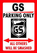 GS PARKING ONLY